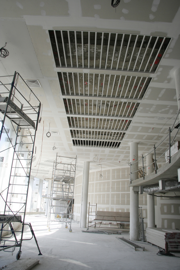 Le chantier du Théâtre National de Bretagne par Caroline Ablain Photographe à Rennes