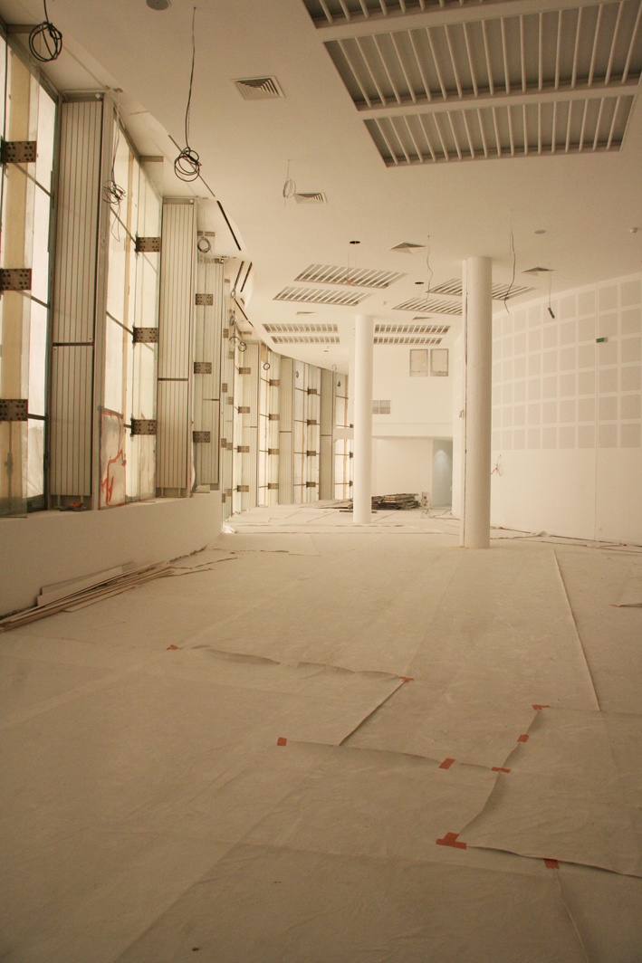 Le chantier du Théâtre National de Bretagne par Caroline Ablain Photographe à Rennes