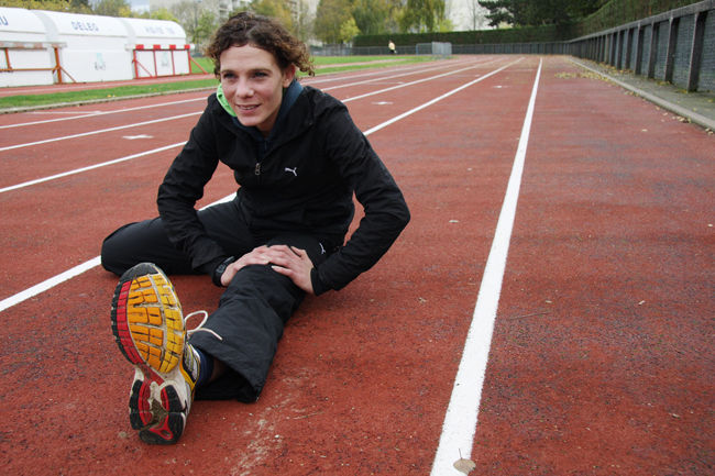 Elsa delaunay - Feuilleton : Sueur et joie / épisode 5 - athlétisme par Caroline Ablain Photographe à Rennes