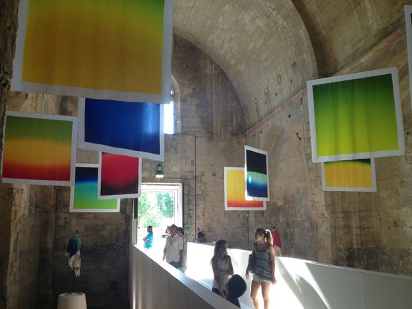 exposition Hiroshi Sugimoto, à l'église Saint-Blaise, à Arles par Caroline Ablain Photographe à Rennes