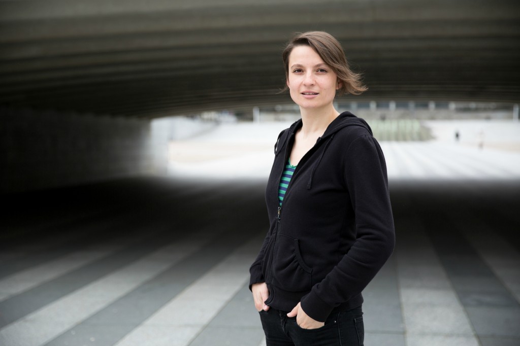 Portraits de Flora Diguet, comédienne par Caroline Ablain photographe à Rennes